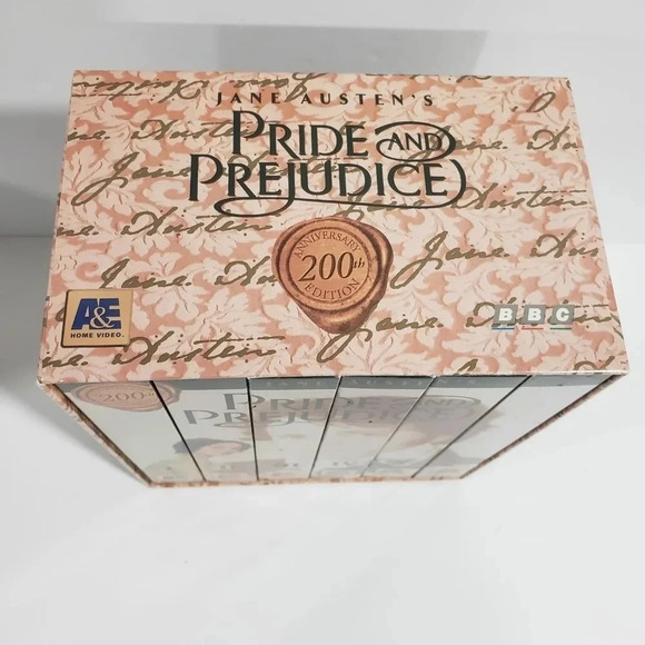 Pride and Prejudice Set  Of 6 Jane Austin's VHS Tapes. - Picture 6 of 6